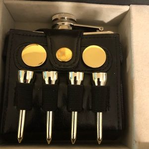 AXXENTS GOLF TEE FLASK